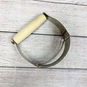 Vintage A&J Dough Blender Flour Shortening Blend Wood Handle USA Baking Cooking